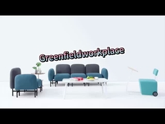 Muebles de trabajo compartido clásicos y modernos. Sofá colaborativo